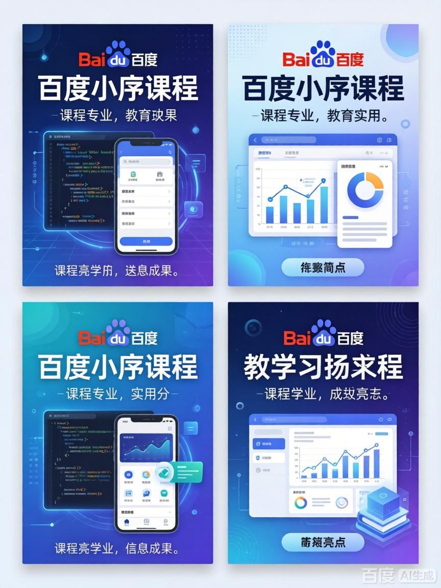 百度小程序课程