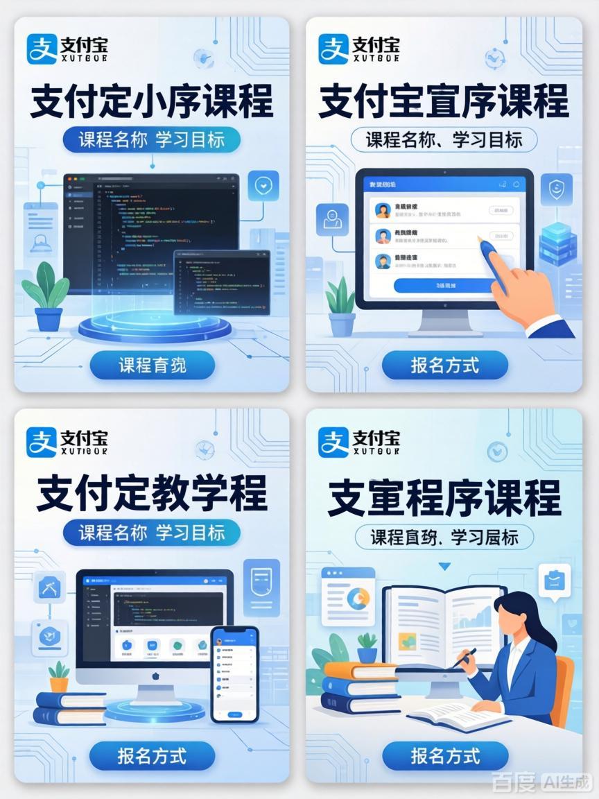 支付宝小程序课程